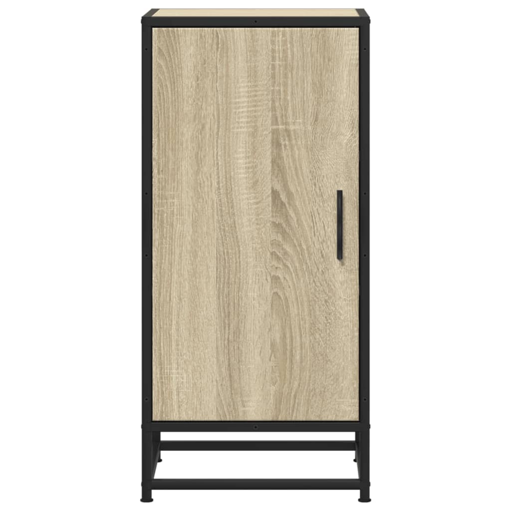 vidaXL Szafka, dąb sonoma, 35,5x35x76 cm, materiał drewnopochodny