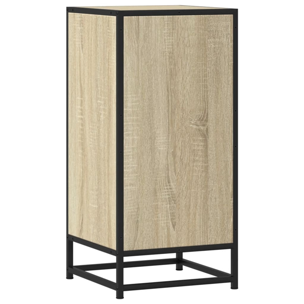 vidaXL Szafka, dąb sonoma, 35,5x35x76 cm, materiał drewnopochodny