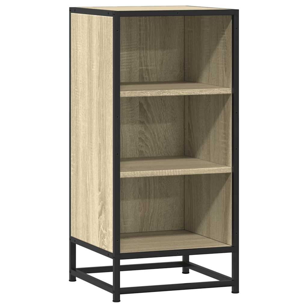 vidaXL Szafka, dąb sonoma, 35,5x35x76 cm, materiał drewnopochodny