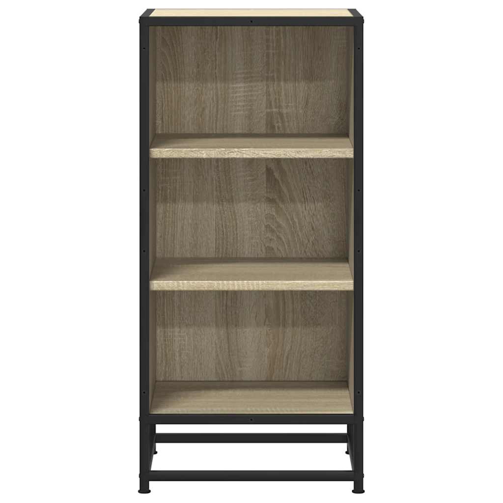 vidaXL Szafka, dąb sonoma, 35,5x35x76 cm, materiał drewnopochodny