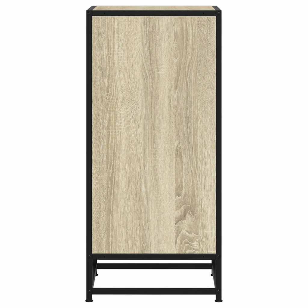 vidaXL Szafka, dąb sonoma, 35,5x35x76 cm, materiał drewnopochodny