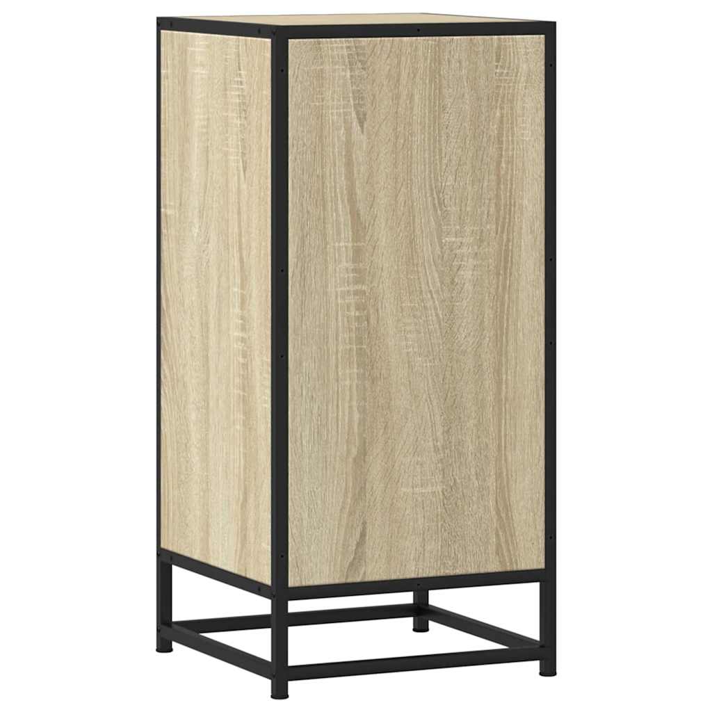 vidaXL Szafka, dąb sonoma, 35,5x35x76 cm, materiał drewnopochodny