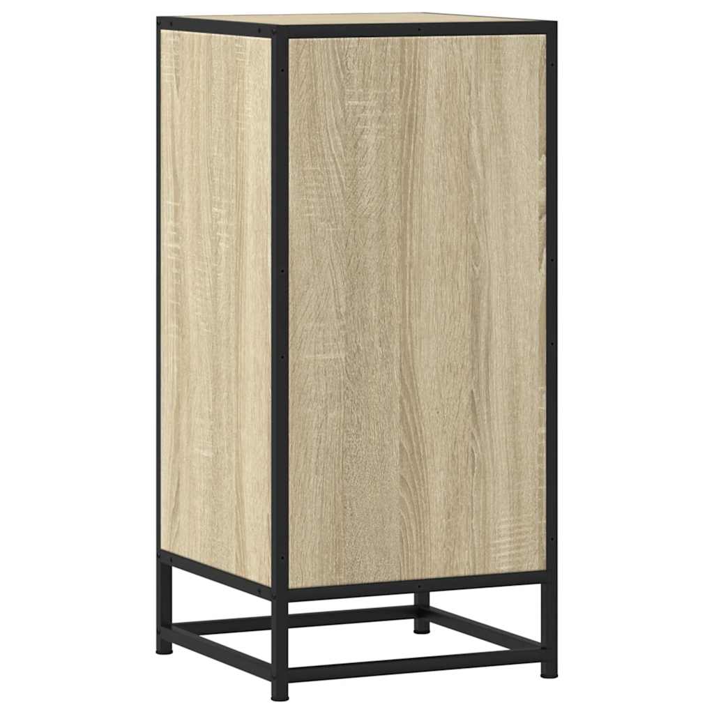 vidaXL Szafka, dąb sonoma, 35,5x35x76 cm, materiał drewnopochodny