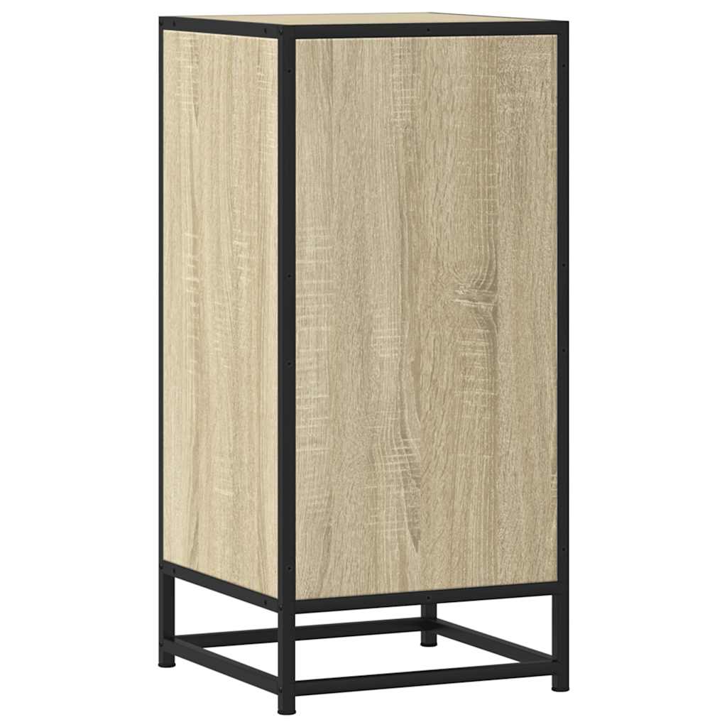 vidaXL Szafka, dąb sonoma, 35,5x35x76 cm, materiał drewnopochodny