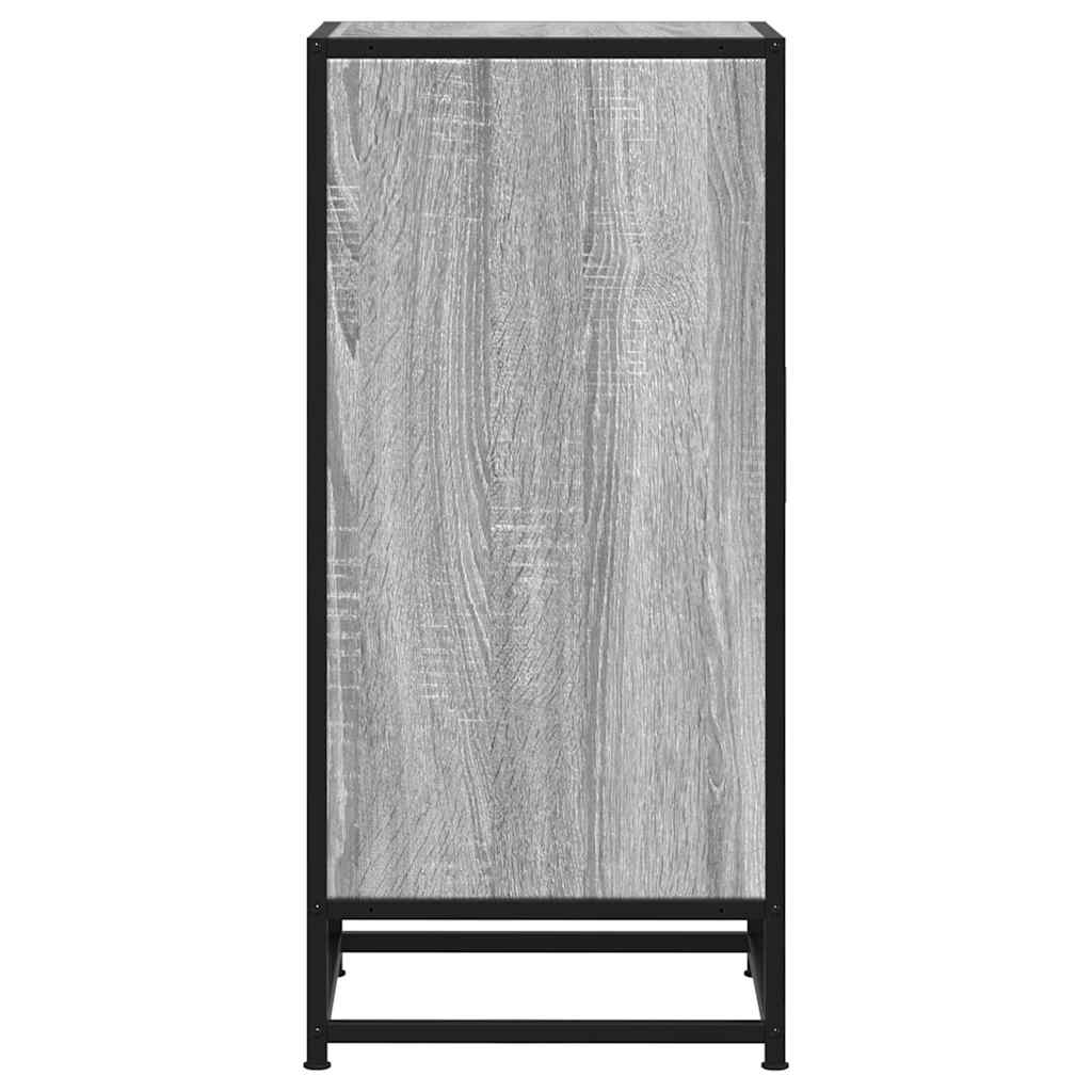 vidaXL Szafka, szary dąb sonoma, 35,5x35x76 cm materiał drewnopochodny