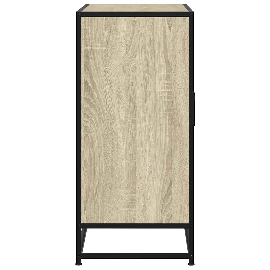 vidaXL Szafka, dąb sonoma, 68x35x76 cm, materiał drewnopochodny