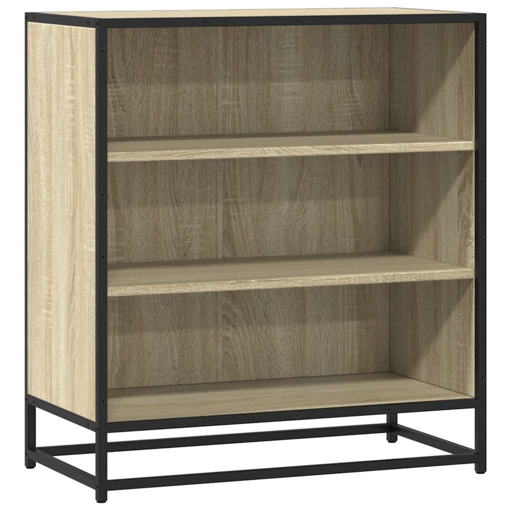 vidaXL Szafka, dąb sonoma, 68x35x76 cm, materiał drewnopochodny