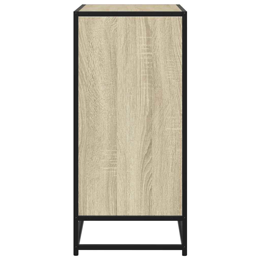 vidaXL Komoda, dąb sonoma, 68x35x76 cm, materiał drewnopochodny