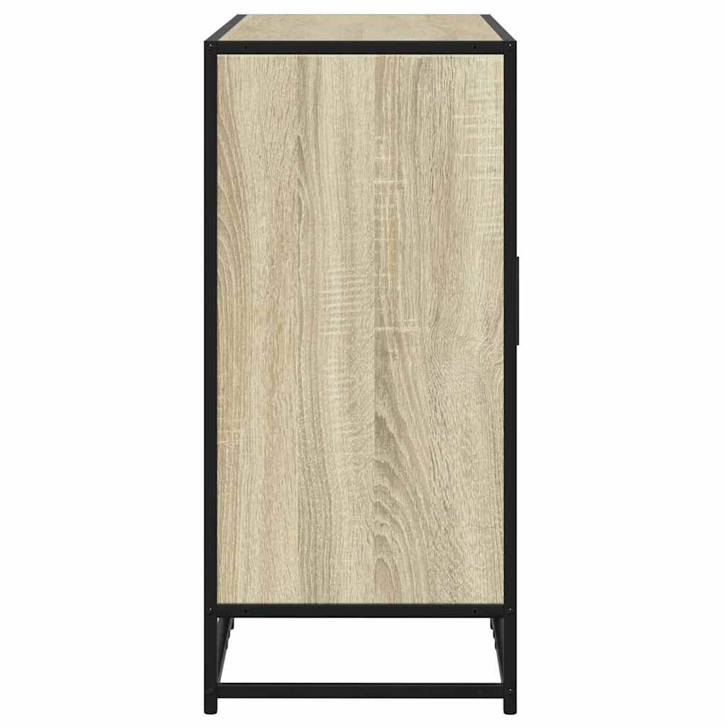 vidaXL Szafka, dąb sonoma, 92x35x76 cm, materiał drewnopochodny