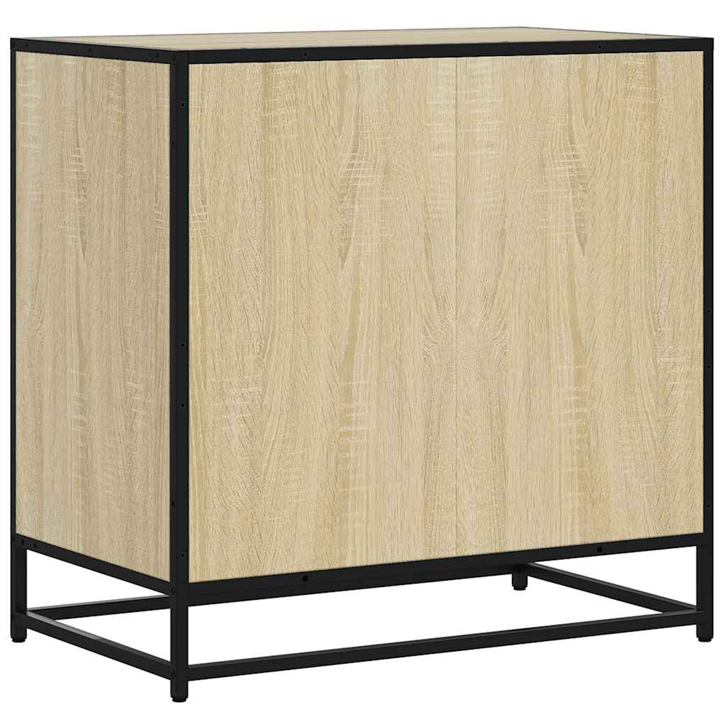 vidaXL Komoda, dąb sonoma, 70x41x70 cm, materiał drewnopochodny