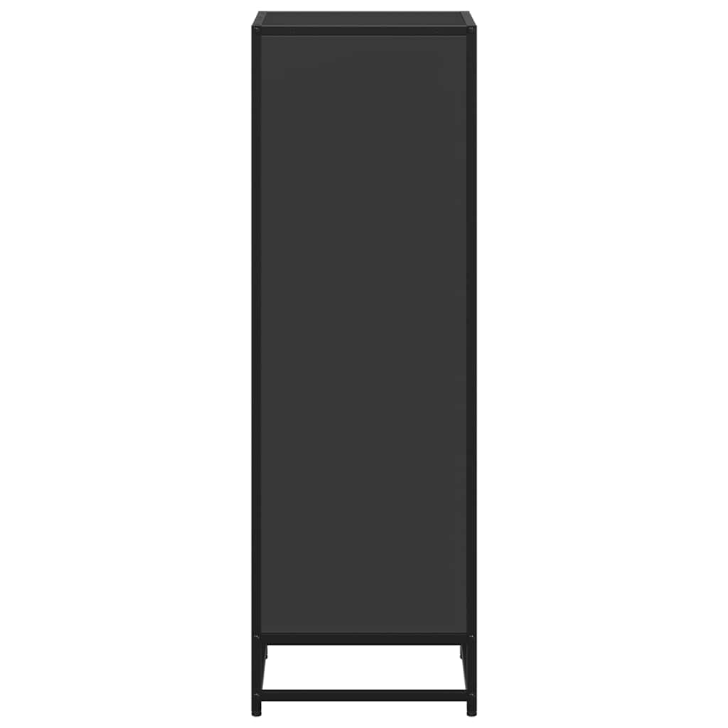 vidaXL Regał na książki, czarny, 40x35x107,5cm materiał drewnopochodny