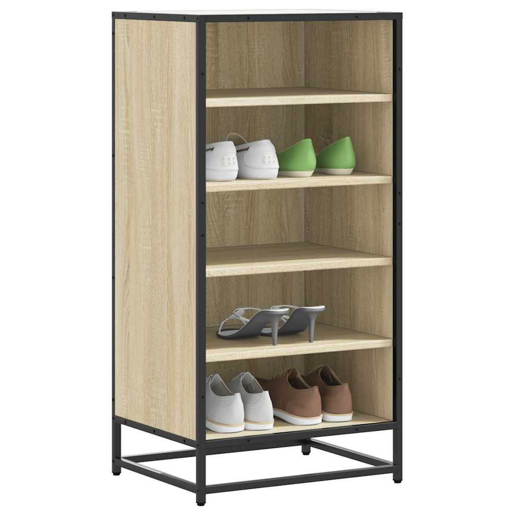 vidaXL Szafka na buty, dąb sonoma, 48x38x97,5 cm