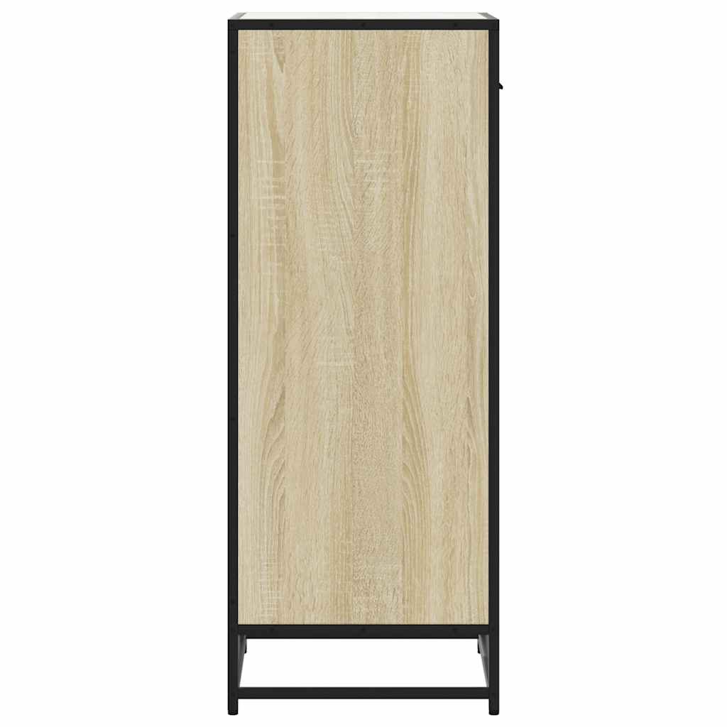 vidaXL Szafka na buty, dąb sonoma, 48x38x97,5 cm