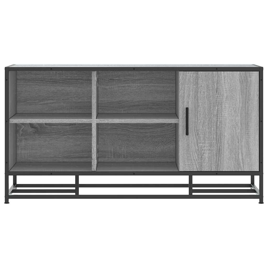 vidaXL Ławka z miejscem na buty, szary dąb sonoma, 100x40x53,5 cm
