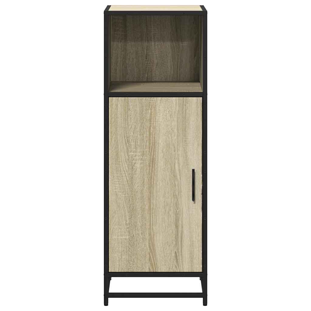 vidaXL Szafka łazienkowa Sonoma Oak 35x37,5x100 cm Drewno klejone