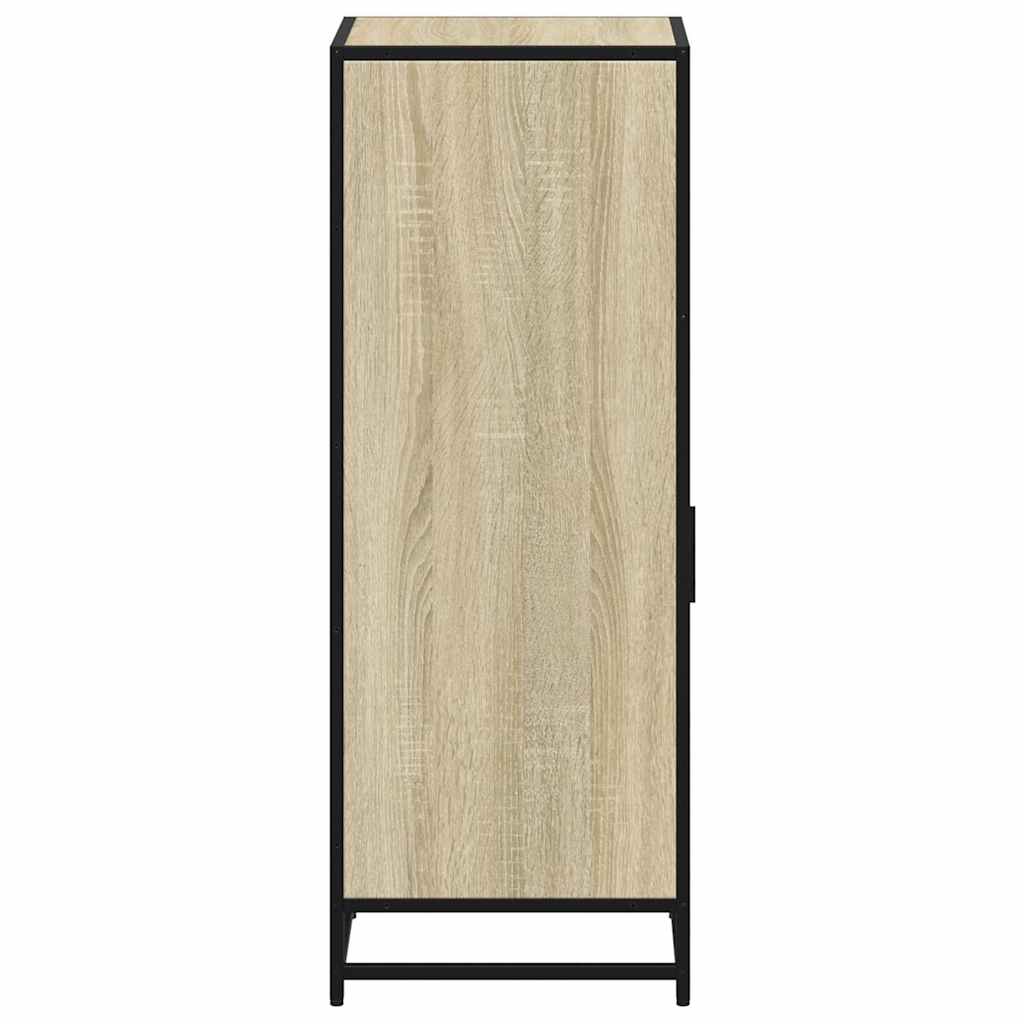 vidaXL Szafka łazienkowa Sonoma Oak 35x37,5x100 cm Drewno klejone