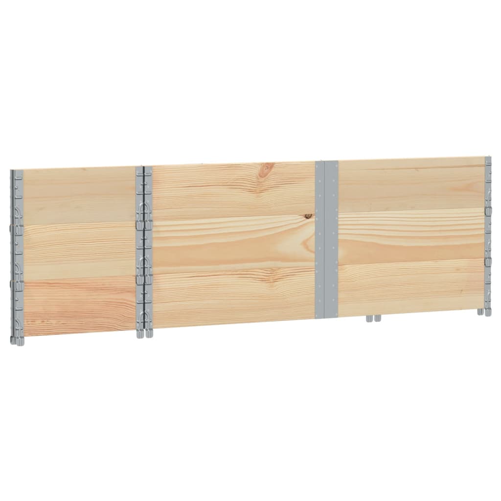vidaXL Donica ogrodowa, 150x50 cm, lite drewno sosnowe