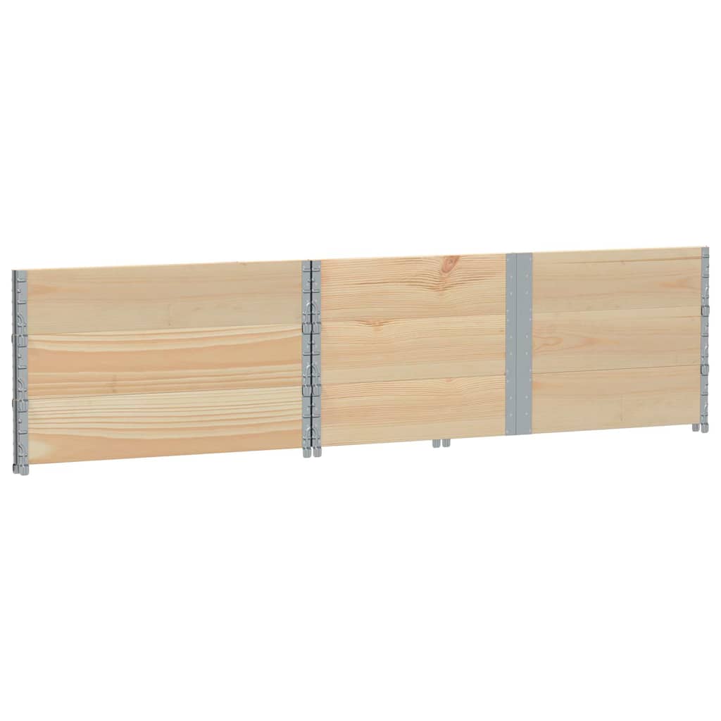 vidaXL Donica ogrodowa, 150x100 cm, lite drewno sosnowe