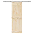 vidaXL System do mocowania drzwi przesuwnych, 183 cm, stal, srebrny