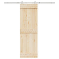 vidaXL System do mocowania drzwi przesuwnych, 200 cm, stal, srebrny