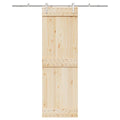 vidaXL System do mocowania drzwi przesuwnych, 183 cm, stal, srebrny