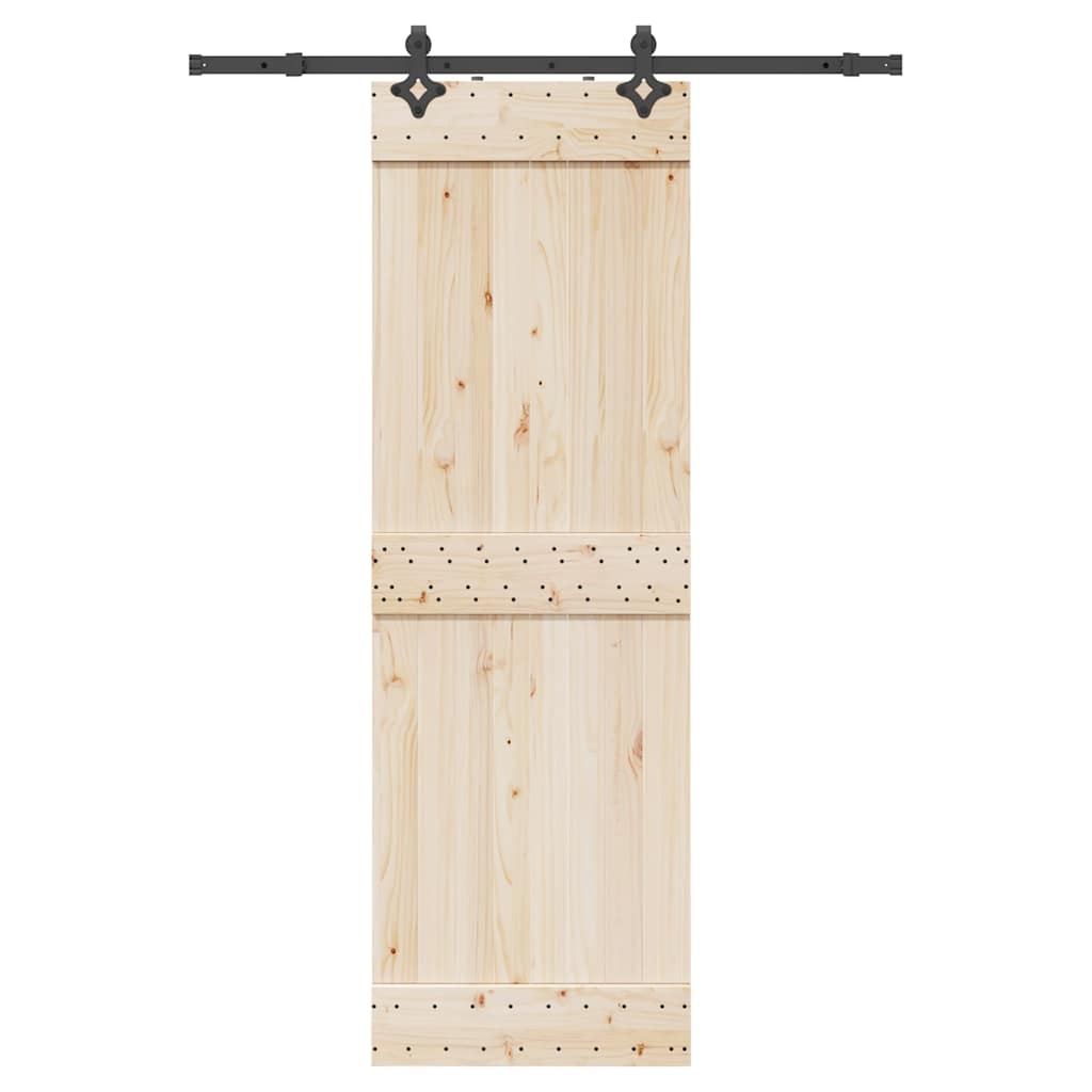 vidaXL System do montażu drzwi przesuwnych, 152,5 cm, stal, czarny