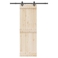 vidaXL System do montażu drzwi przesuwnych, 152,5 cm, stal, czarny