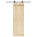 vidaXL System do montażu drzwi przesuwnych, 152,5 cm, stal, czarny