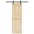 vidaXL System do montażu drzwi przesuwnych, 152,5 cm, stal, czarny
