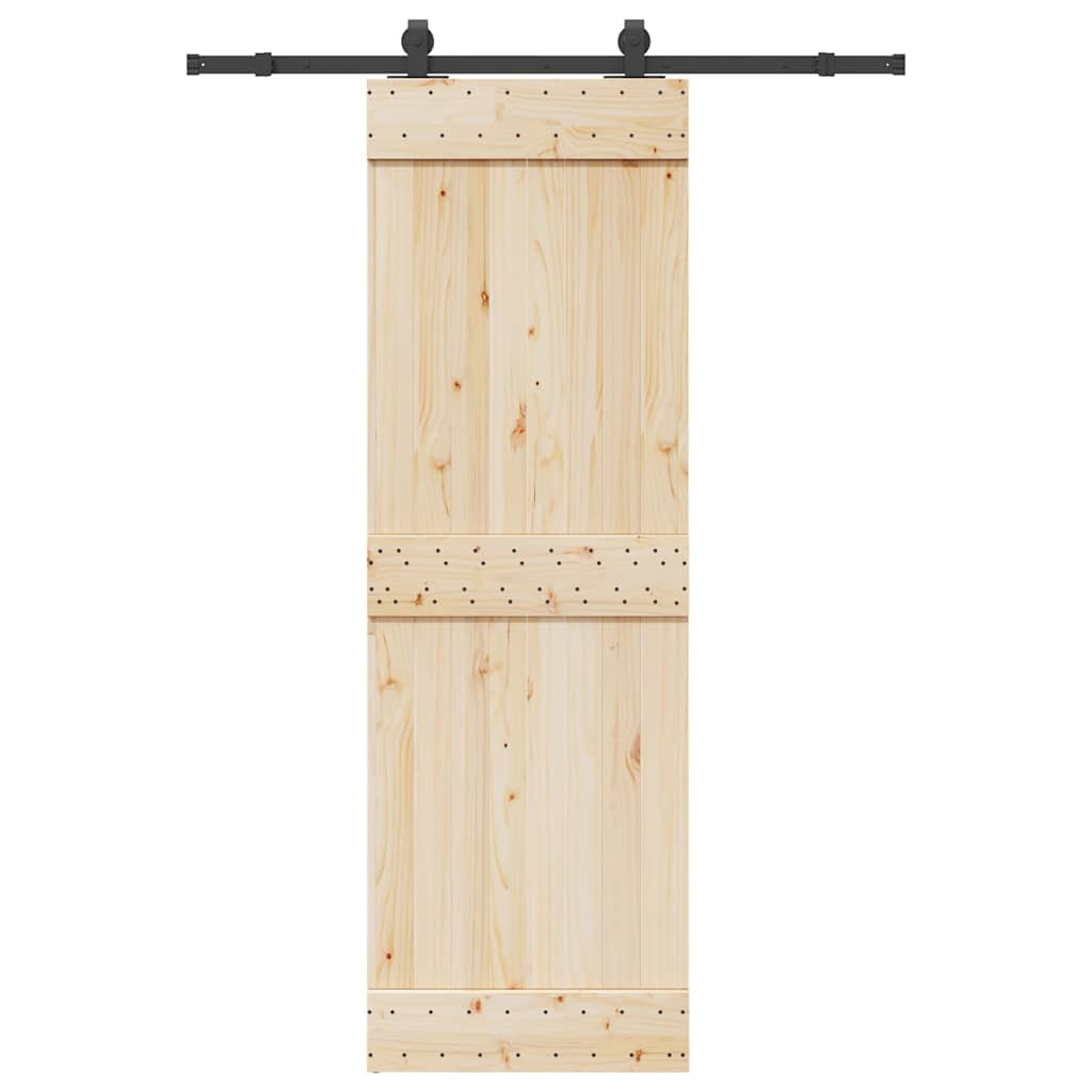 vidaXL System do montażu drzwi przesuwnych, 152,5 cm, stal, czarny