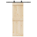 vidaXL System do montażu drzwi przesuwnych, 152,5 cm, stal, czarny