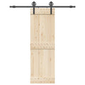 vidaXL System do montażu drzwi przesuwnych, 183 cm, stal, czarny