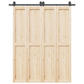 vidaXL System do montażu drzwi przesuwnych, 183 cm, stal, czarny