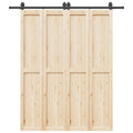 vidaXL System do montażu drzwi przesuwnych, 200 cm, stal, czarny