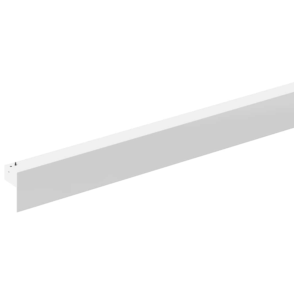 vidaXL System do montażu drzwi przesuwnych, 183 cm, aluminium, srebrny
