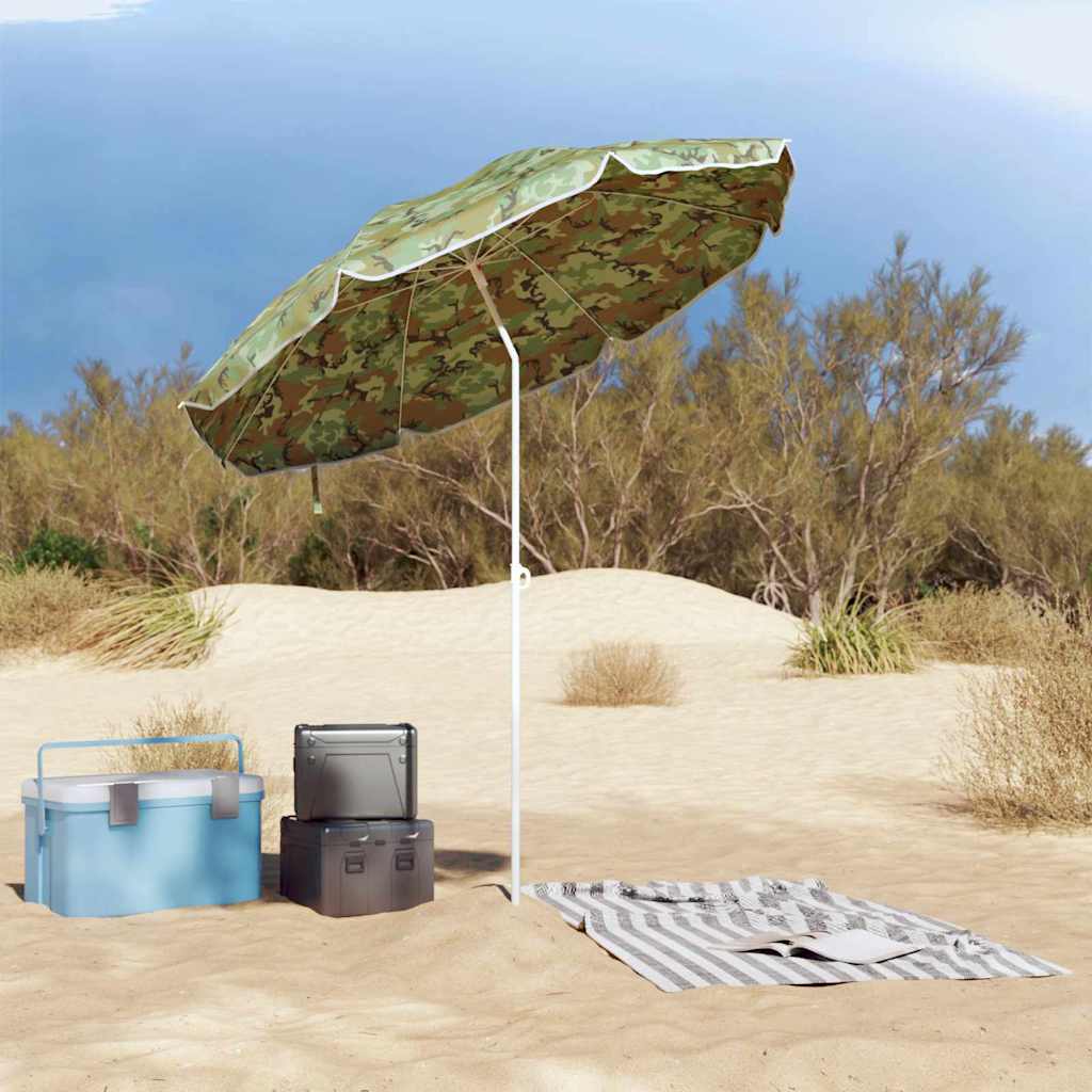 vidaXL Parasolka ogrodowa 240 cm Poliester 170T Moro