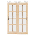 vidaXL System do mocowania drzwi przesuwnych, 183 cm, stal, srebrny