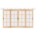 vidaXL System do mocowania drzwi przesuwnych, 400 cm, stal, srebrny