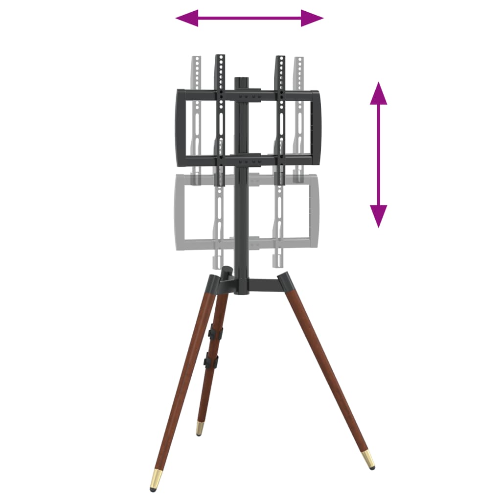 vidaXL Stojak z uchwytem na TV 37-65'', rozstaw VESA 400x400 mm, 40 kg