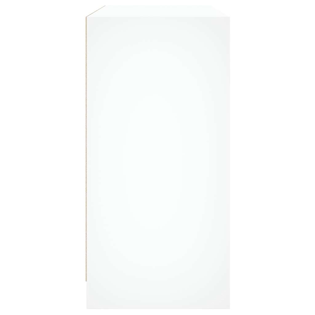 vidaXL Szafka, biała, 102x37x75,5 cm, materiał drewnopochodny