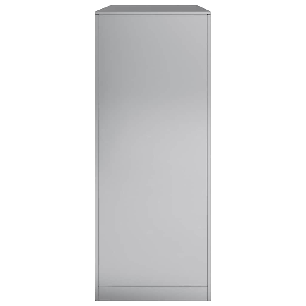 vidaXL Stojak na drewno opałowe, 100x40x100 cm, stal galwanizowana