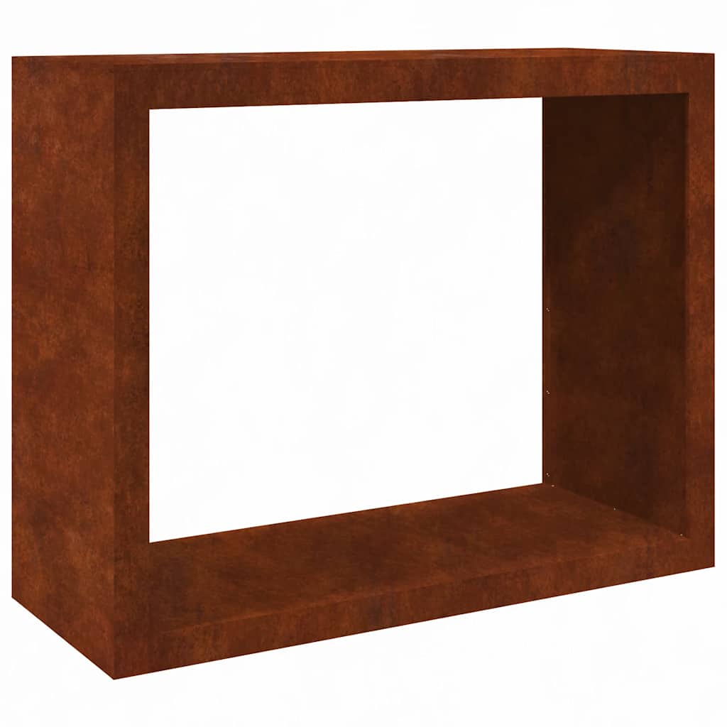 vidaXL Stojak na drewno opałowe 100x40x80 cm Stal kortenowska