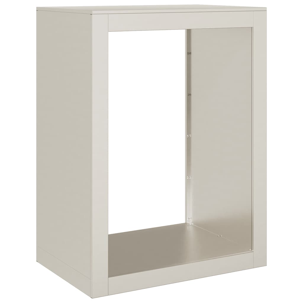 vidaXL Stojak na drewno opałowe 60x40x80 cm Stal kortenowska