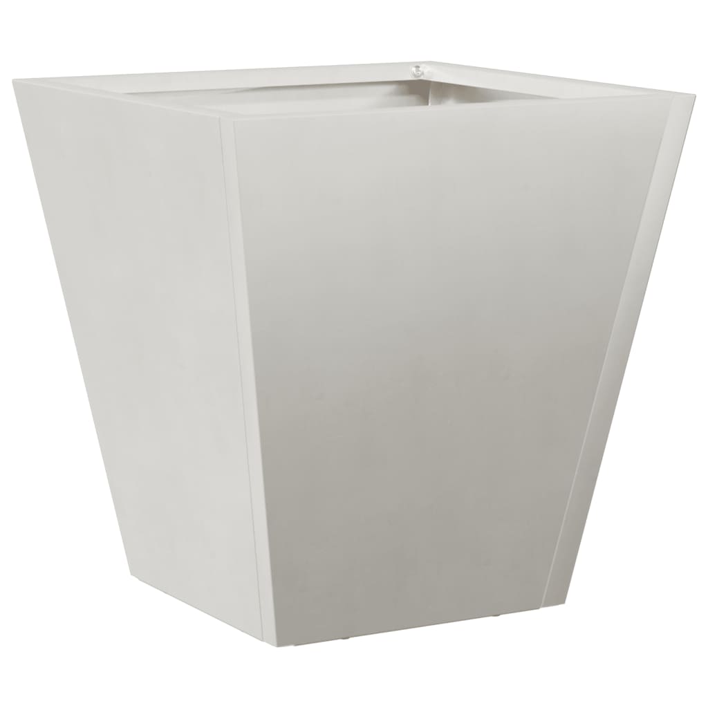 vidaXL Donice ogrodowe, 2 szt., 30x30x30 cm, stal nierdzewna