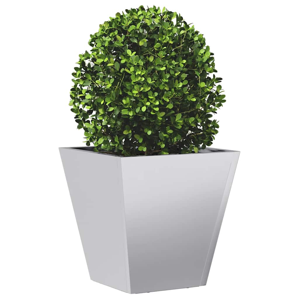 vidaXL Donica ogrodowa, 30x30x30 cm, stal galwanizowana