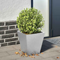 vidaXL Donica ogrodowa, 30x30x30 cm, stal galwanizowana