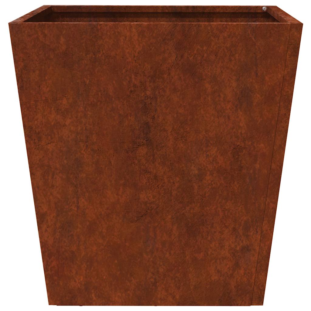 vidaXL Doniczki ogrodowe 2 szt. 40x40x40 cm Stal kortenowska