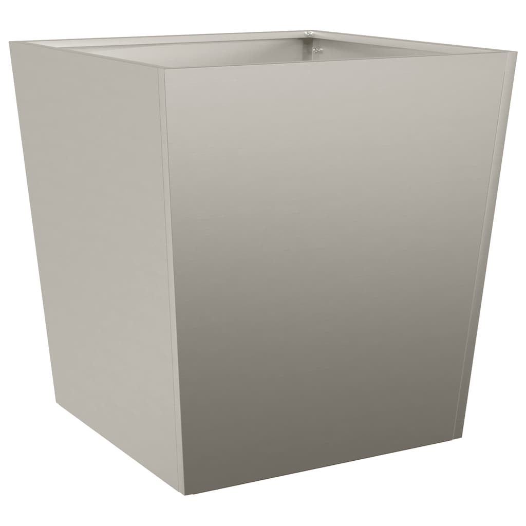 vidaXL Doniczki ogrodowe 2 szt. 50x50x50 cm Stal kortenowska