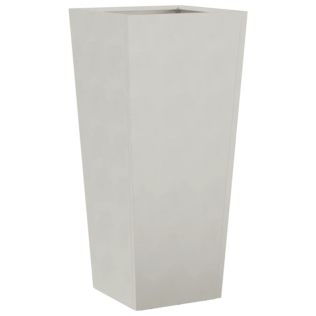 vidaXL Donica ogrodowa, 35x35x75 cm, stal nierdzewna