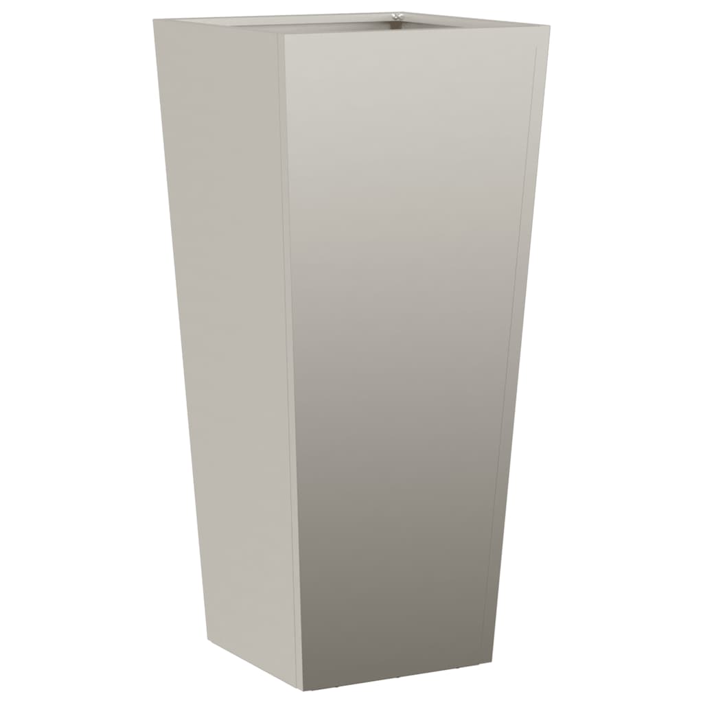 vidaXL Doniczki ogrodowe 2 szt. 35x35x75 cm Stal kortenowska